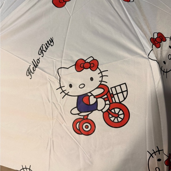 Hello Kitty - white Folding Umbrella - Picture 7 of 10